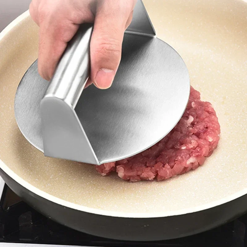 Форма для гамбургеров Nerhua из нержавеющей стали круглого и квадратного мяса