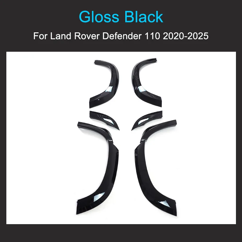 

Крыло для Land Rover Defender 110 2020-2024, колесная арка, брызговики, чехлы для бровей, комплект защиты от расширения