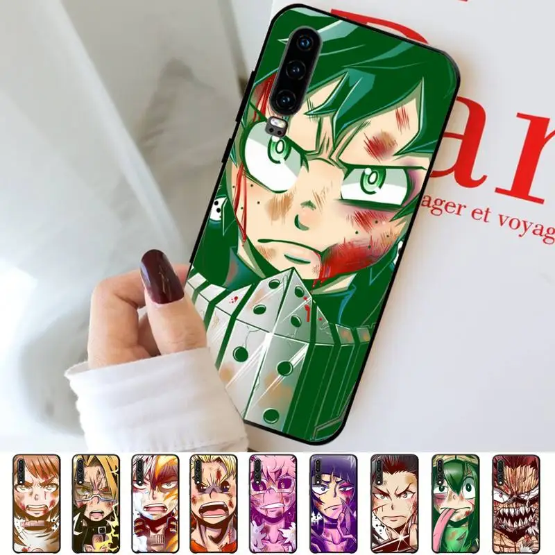 

My Hero Academia Phone Case for Huawei P30 40 20 10 8 9 lite pro plus Psmart2019