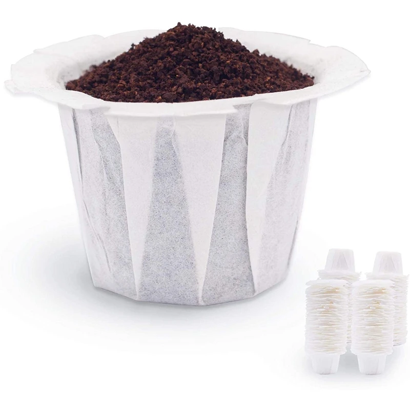 

A50I Disposable Coffee Filters, Counts Coffee Filter Paper For Keurig Brewers Single Serve 1.0 And 2.0, For K Cup Filter