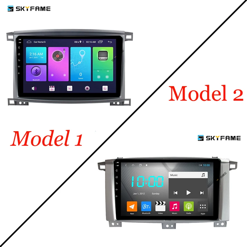 

4G+64G Car Radio Stereo For Toyota Land Cruiser 100 2002-2005 Android Multimedia System GPS Navigation DVD Player