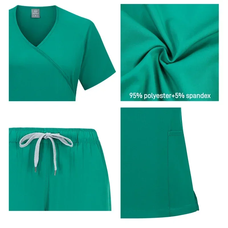 Униформа медицинская с коротким рукавом для ухода за кожей