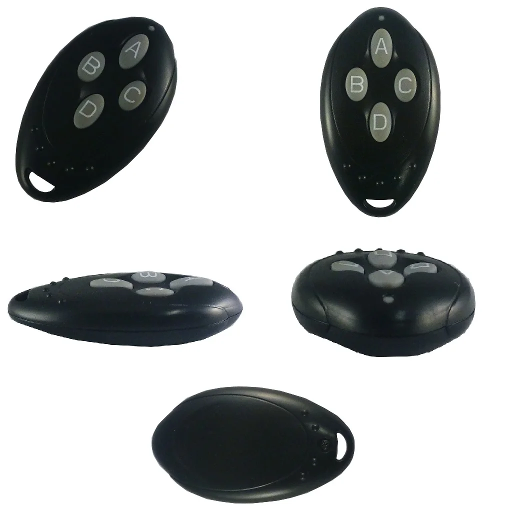 DC 12 В 4 кнопки AES шифрование 128 бит подвижный код 433M супергетеродинный пульт