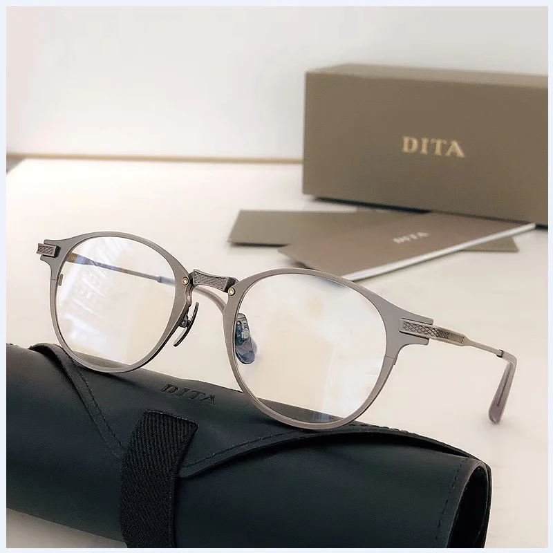 

New Arrival DITA DRX-2078 Model UNITED Fashion Retro Clear Lens Unisex Sunglasses Classic Business Luxury Men Women Eyeglasses