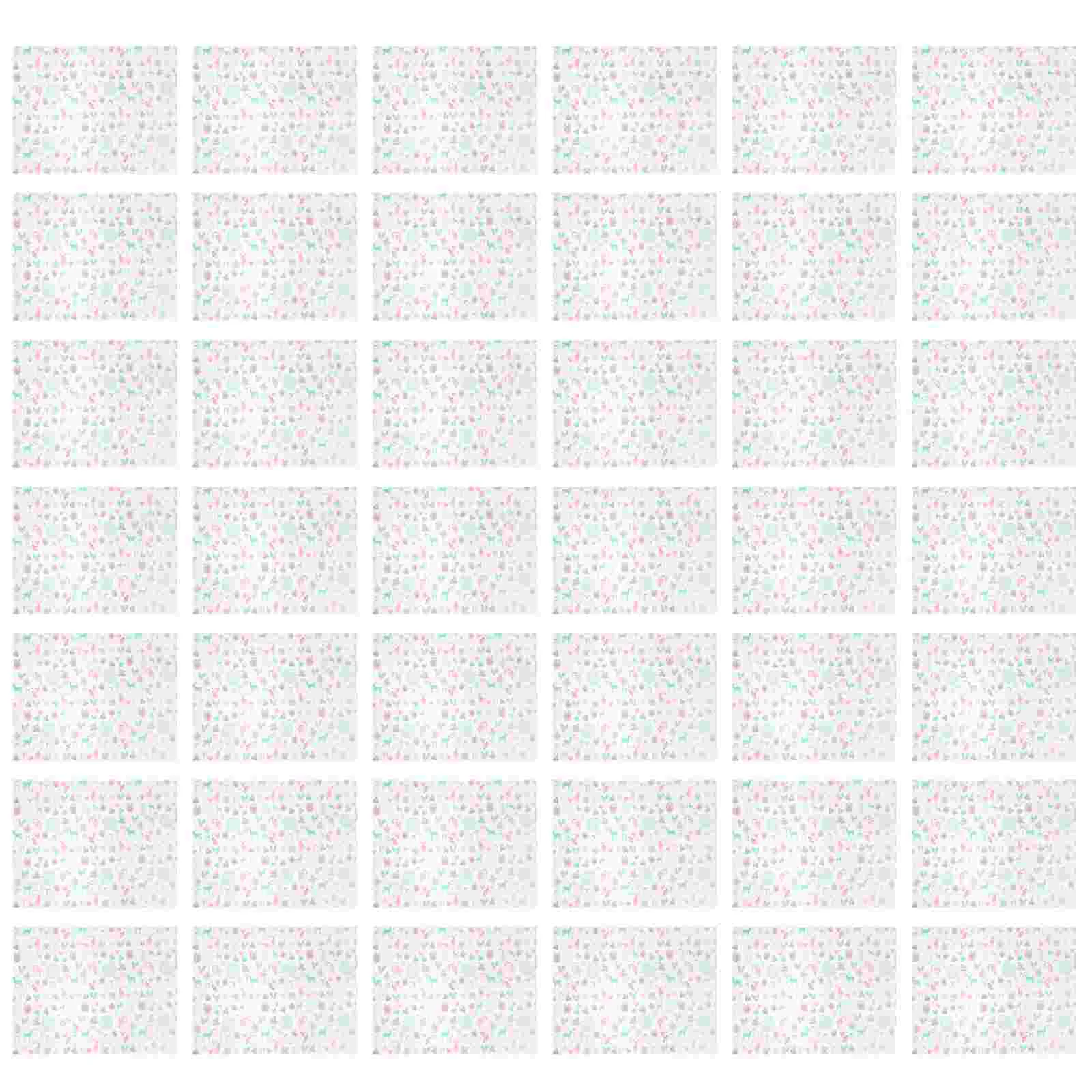 

100 Sheets of Square Cushions Grease-proof Papers Oil Absorbing Papers