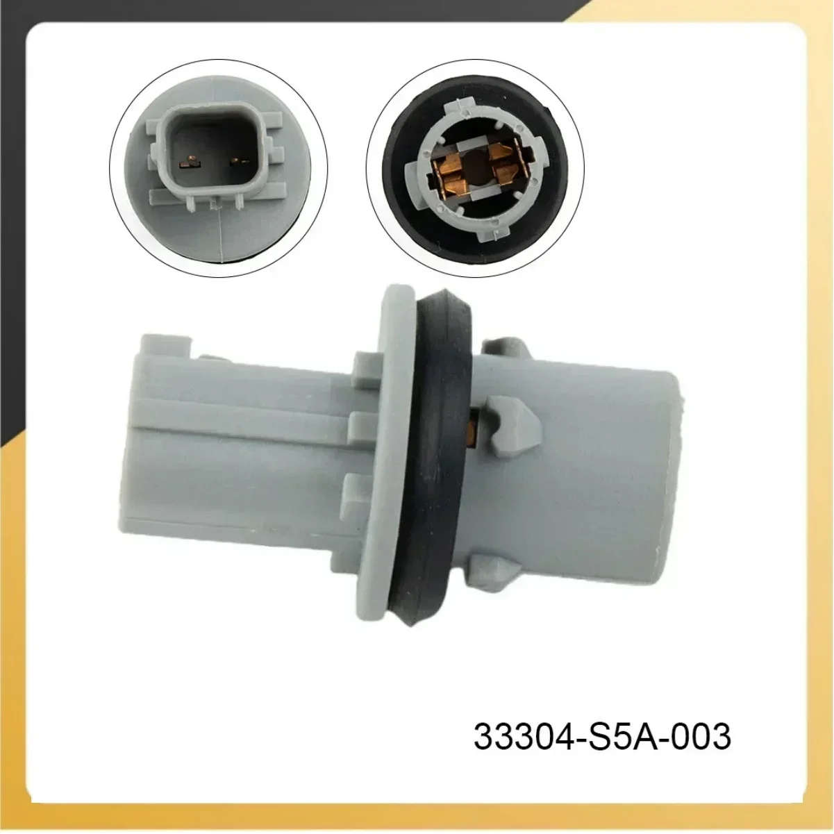 

1x розетка для фар 33304-S5A-003 для Honda Accord для CR-V для Acura 33304S5A003 4L 0898924 B Пластик