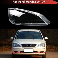 car front headlamp caps for ford mondeo 2004 2005 2006 2007 glass headlight cover auto lampshade lampcover masks lamp lens shell
