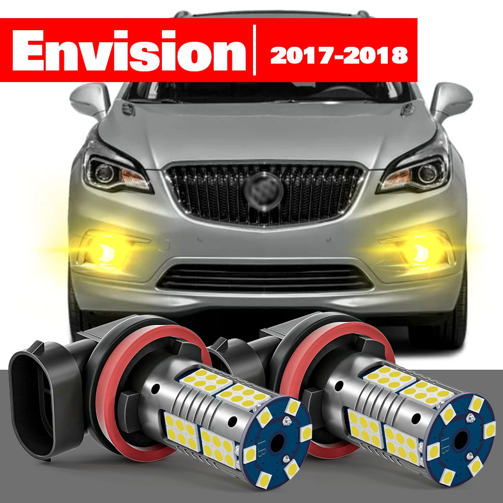 

Аксессуары для Buick Envision 2017-2018 2 шт. светодиодные противотуманные фары 2017 2018