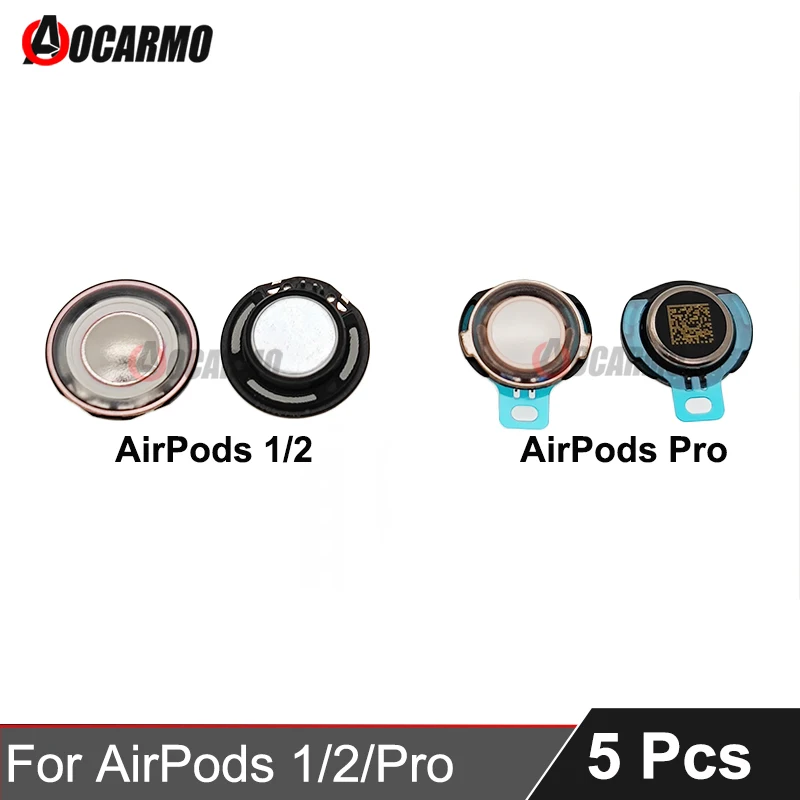 5Pcs/Lot For AirPods Pro 1 2 Inside Sound Unit Earpiece Internal Ear Speaker Replacement Part A2083 A2084