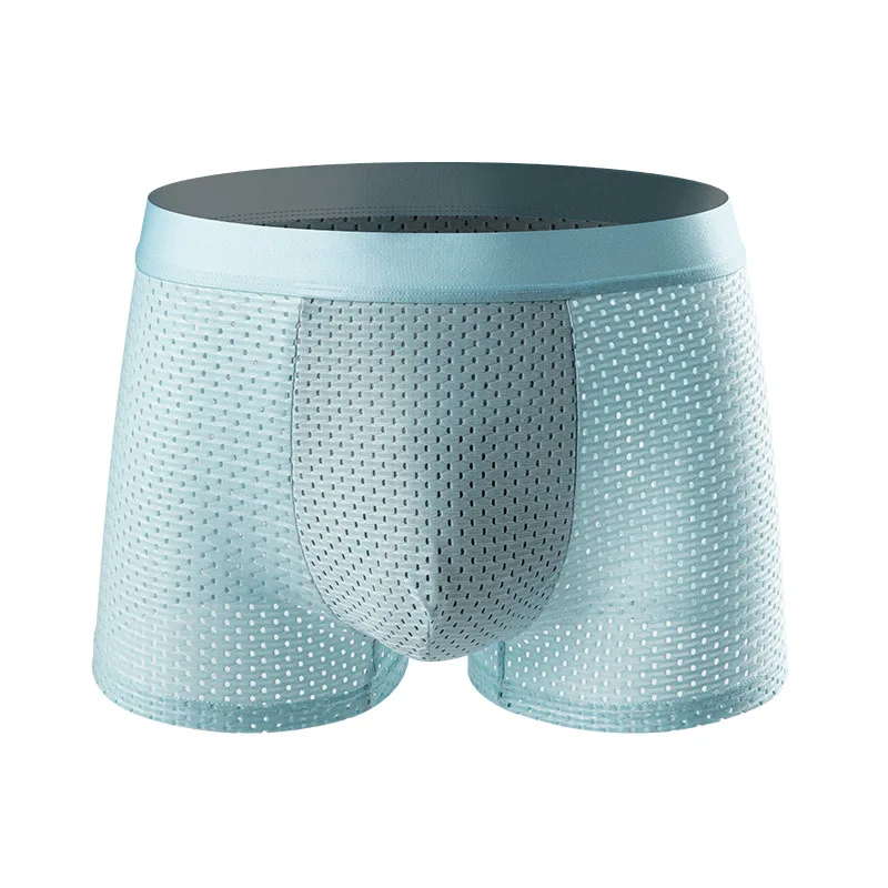 Men's Panties Men Underwear Boxershorts Men Boxer Men Ropa Interior Hombre Calzoncillos Breathable Hombre Bamboo Hole Large Size