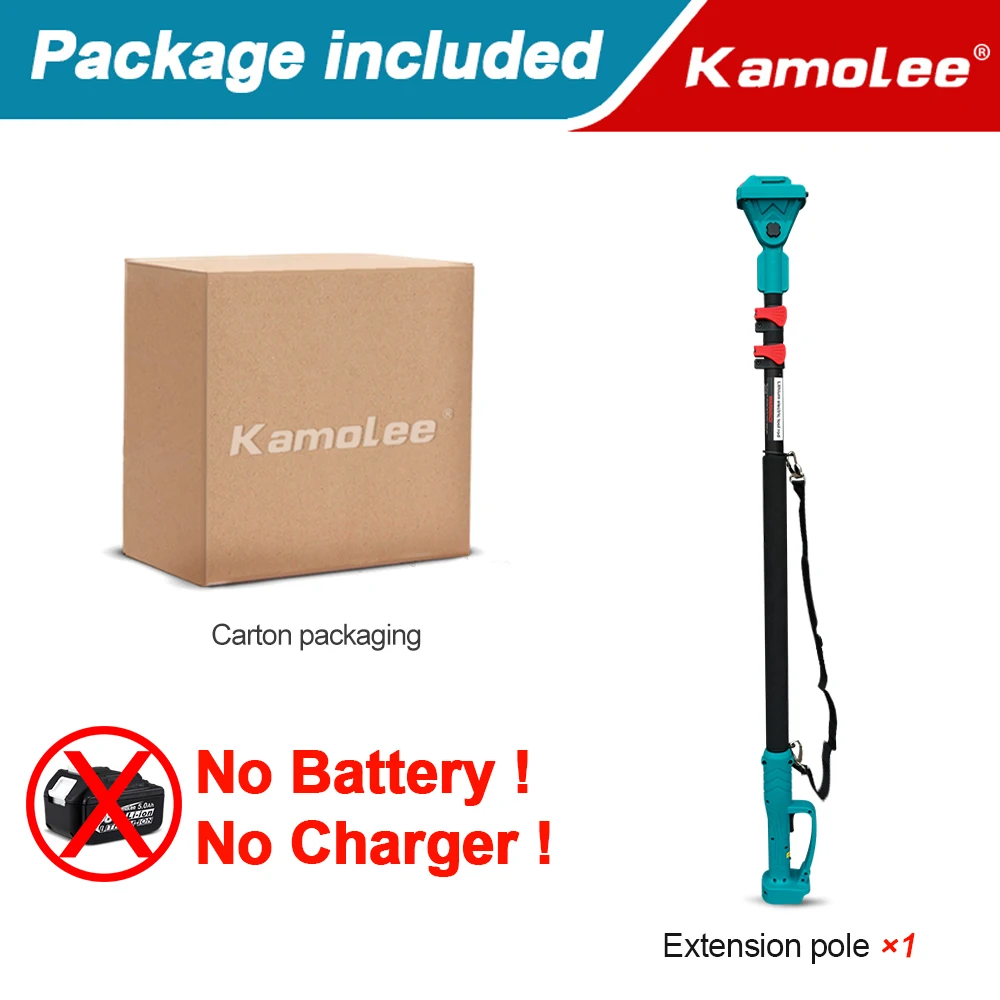 

Kamolee телескопический стержень для обрезки 2,5 м