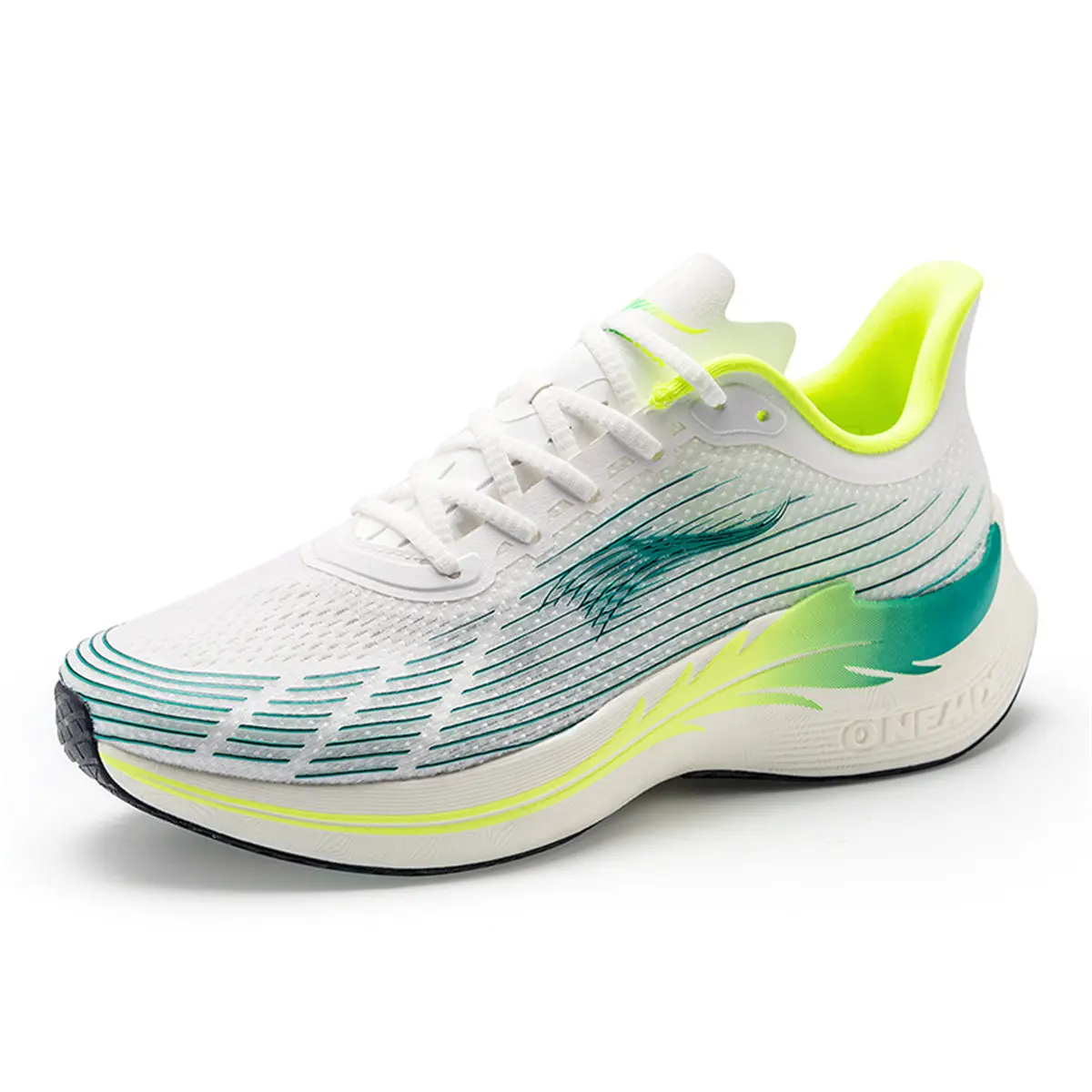 Onemix New Running Shoes For Men Light Marathon Sport Shoes Women Sneakers Man Carbon Fibre Plate Breathable Mesh Sport Shoes