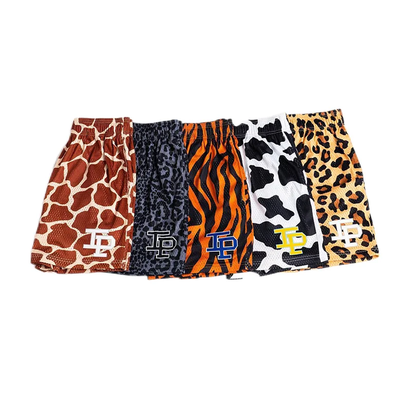 

Inaka Ip Mesh Shorts Animal Print Men Women Classic GYM Mesh Shorts Inaka Power Shorts Animal Print With Liner
