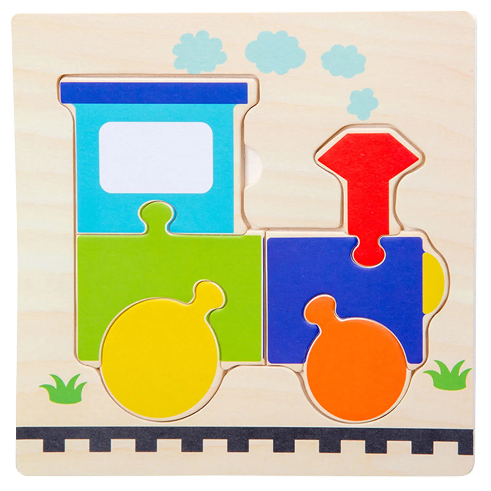 

4400 590 Wooden Puzzle Tangram Puzzle Intelligence 3D Shapes Cartoon Toys Learning Animal Puzzle Toy
