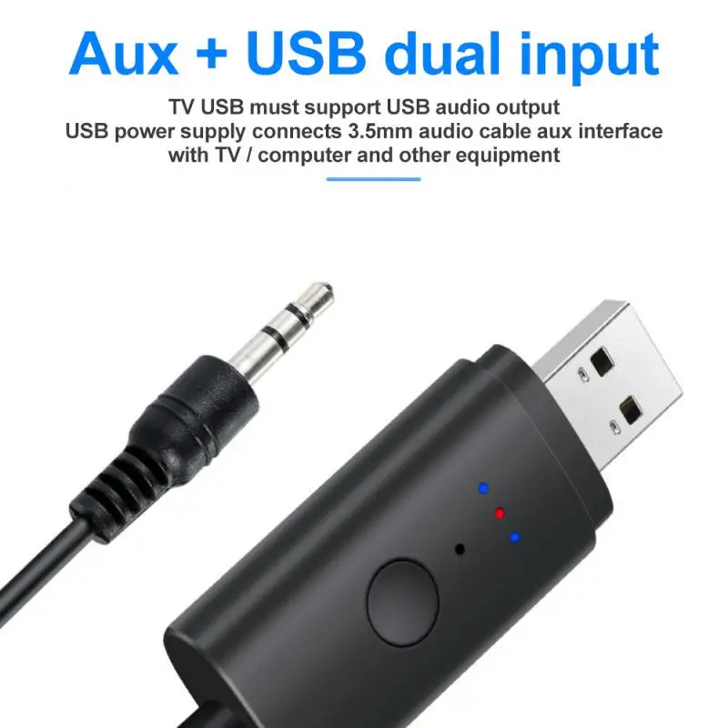 Передатчик USB Bluetooth 5 2 с поддержкой передачи аудио от одного до двух ТВ