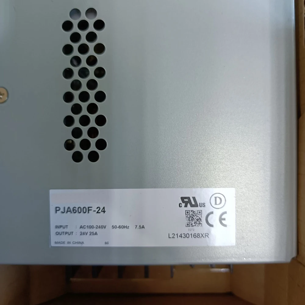 

New PJA600F-24 600W For COSEL INPUT AC100-240V 50-60Hz 7.5A OUTPUT 24V 25A Switching Power Supply Fast Ship Works Perfectly