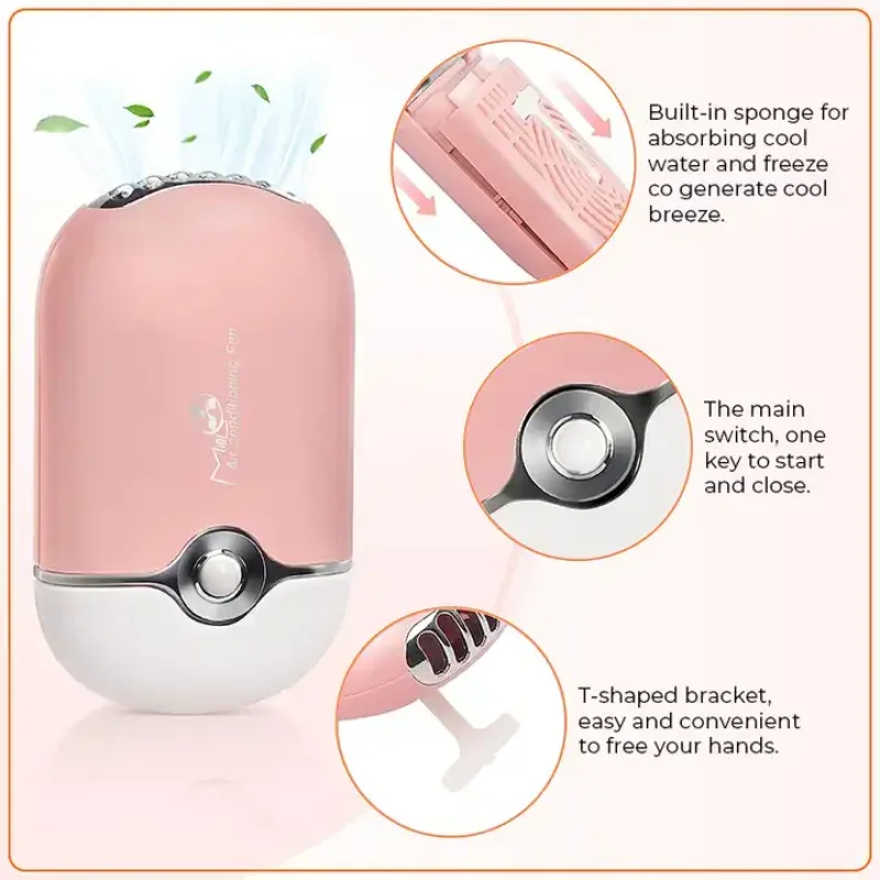 

Mini USB Eyelash Fan Dryer Blower Extension Graft Eyelashes Dedicated Air Conditioning Glue Fast Dry Makeup Tools