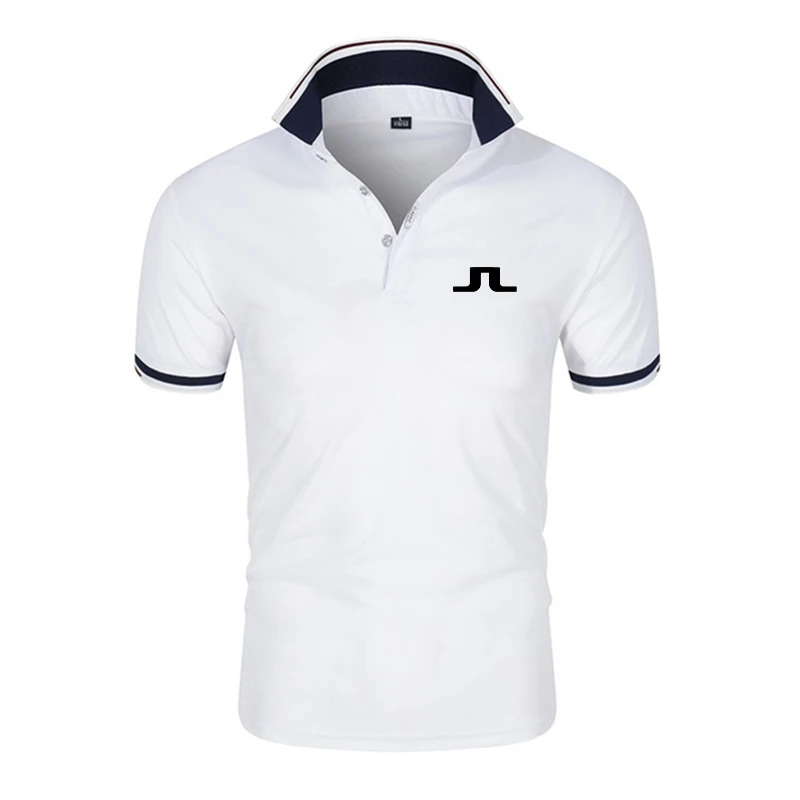 

Men's T-shirts Polos Top Quality Short Sleeved Summer Cotton Luxury T Shirt New Designer Polo Shirt High Street Tee