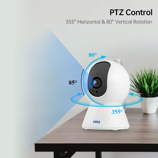 1080P Tuya Smart Mini WiFi IP Camera Indoor Wireless Security Home CCTV Surveillance Camera 2MP With Auto Tracking 6