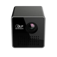 asher hot selling black color dlp p1s 105 inches hd portable smart home theater super mini projector pocket