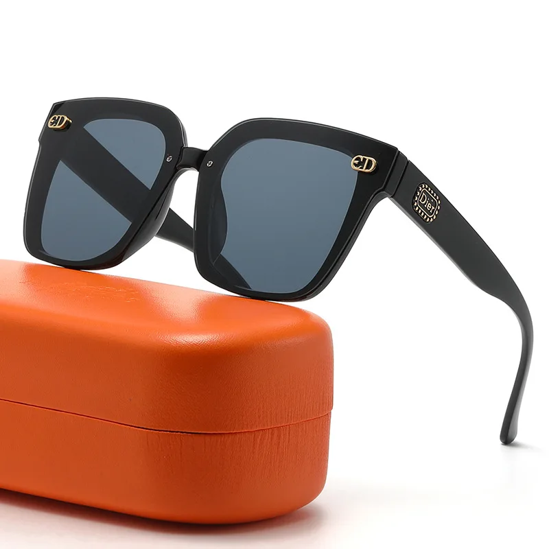 

Очки солнцезащитные женские квадратные с надписью, UV400