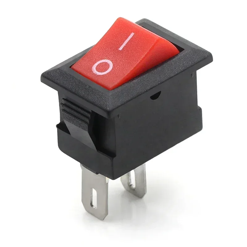 

Рокерные переключатели KCD11 2/3-контактные чёрные/красные 3A 1250В/250В