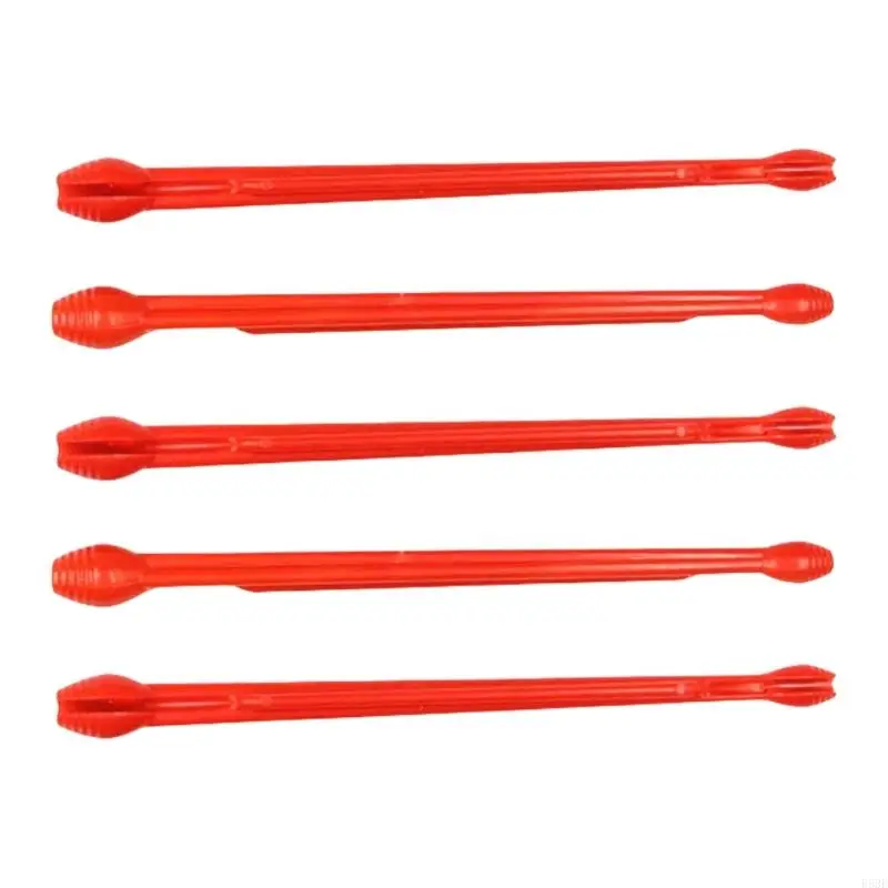 R53E 5pcs Snelled Fishing Loving Инструменты для снятия рыболовного крючка.