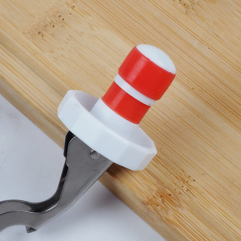 Вакуумные уплотнители Силиконовая пробка для бутылок вина аксессуары бара дома