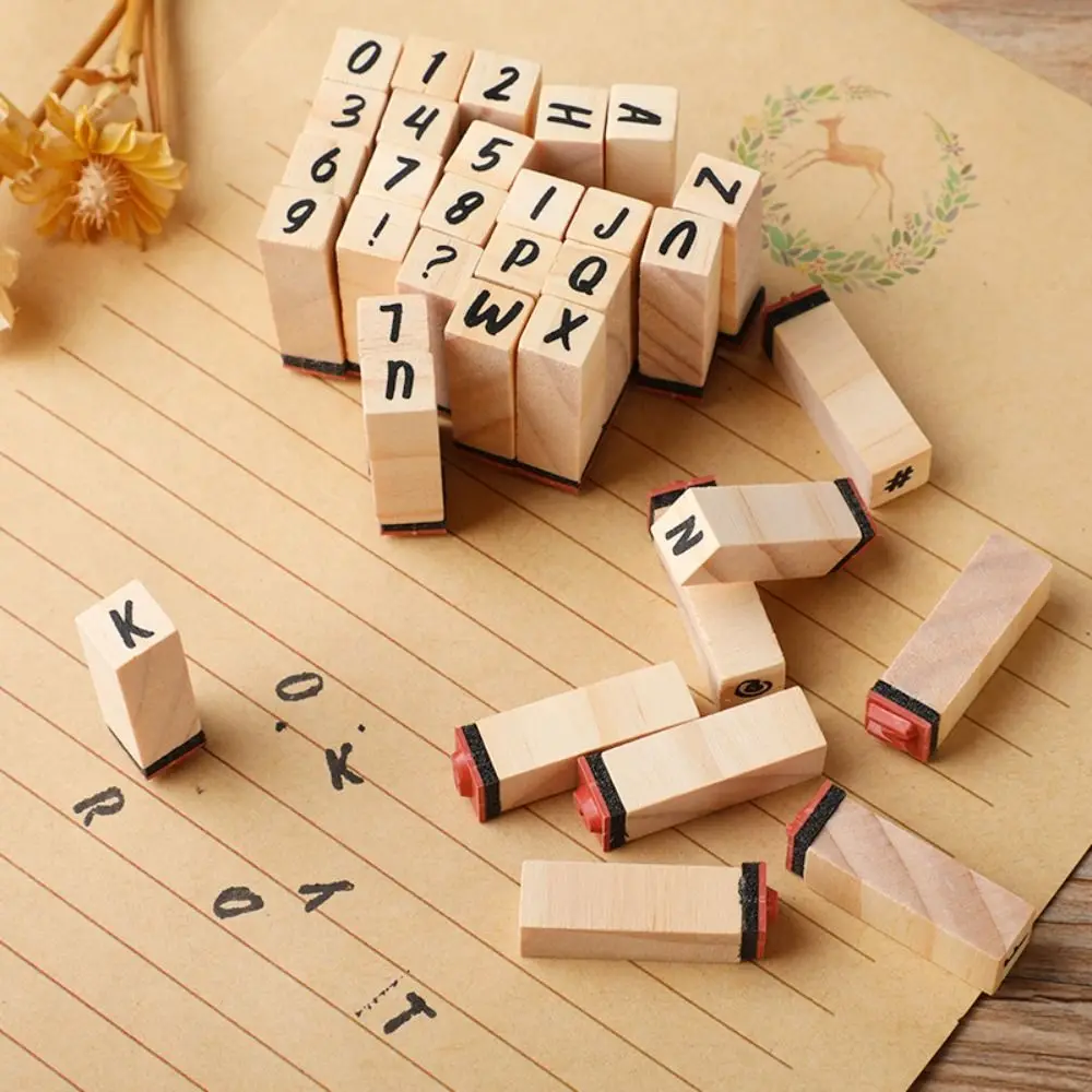 Набор деревянных штампов Assorted Stamp