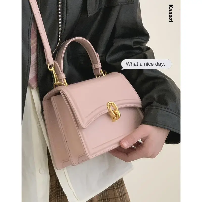 

New For 2023 INS Simple And Versatile Small Tote Trend Shoulder Bag Fits Women's Leather Luxury Designer Generous Crossbody Bags
