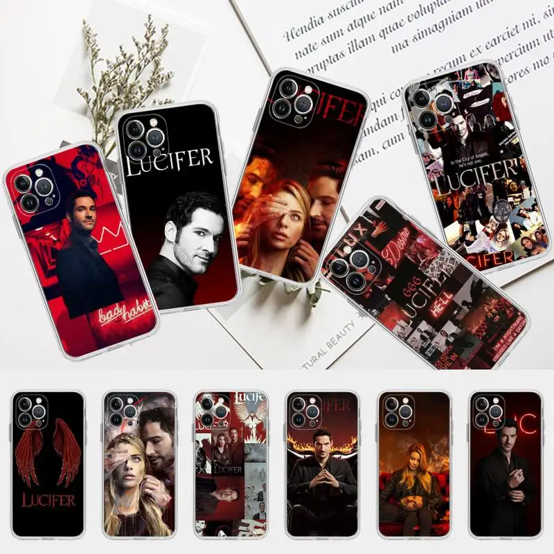 

Yinuoda American TV Degenerate angel Lucifer Phone Case Silicone Soft for iphone 14 13 12 11 Pro Mini XS MAX 8 7 6 Plus X XS XR