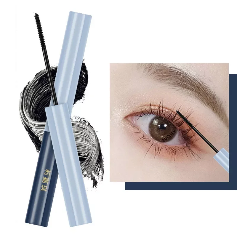 

Mascara Ultra-fine Brush Head Thick Long Curling Lengthen Mascara Waterproof Natural Non-smudge Extension Eyelash Cosmetic