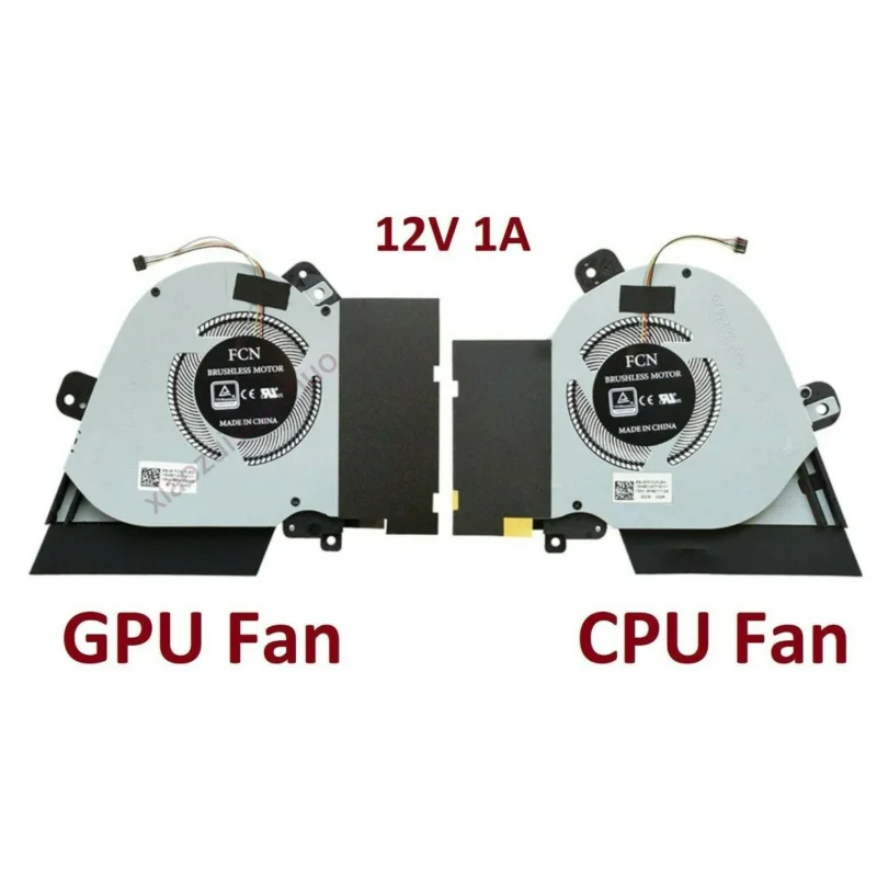 Новый охлаждающий вентилятор для процессора и графического ASUS ROG Zephyrus M GU502GU-XB74 12 В