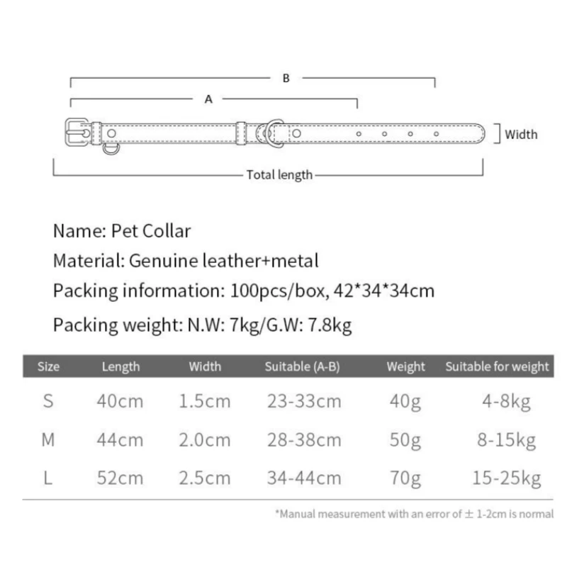 Кожаный ошейник для собак персонализированный аксессуар сделай сам с
