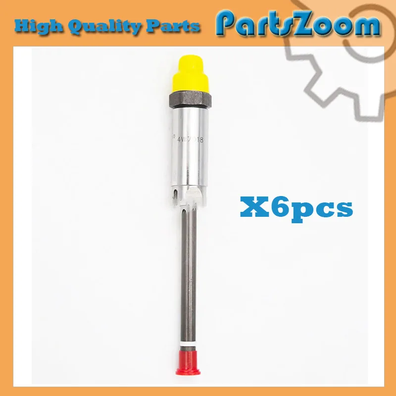 

6pcs New Fuel Injector 1705181 170-5181 For Caterpillar R1300G D7G2 D7R 350 350L