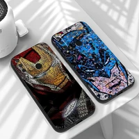 marvel comics phone case for huawei honor 8x 9x 9 lite 10 10x lite 10i unisex back original silicone cover liquid silicon soft