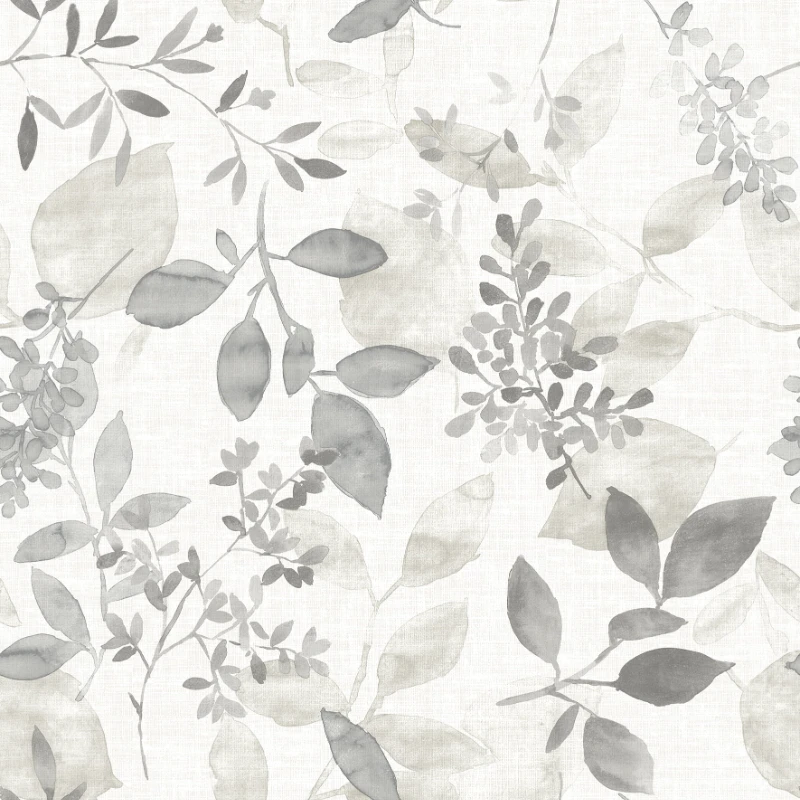 

Grey Breezy Peel & Stick Wallpaper Wallcovering Wall Decor