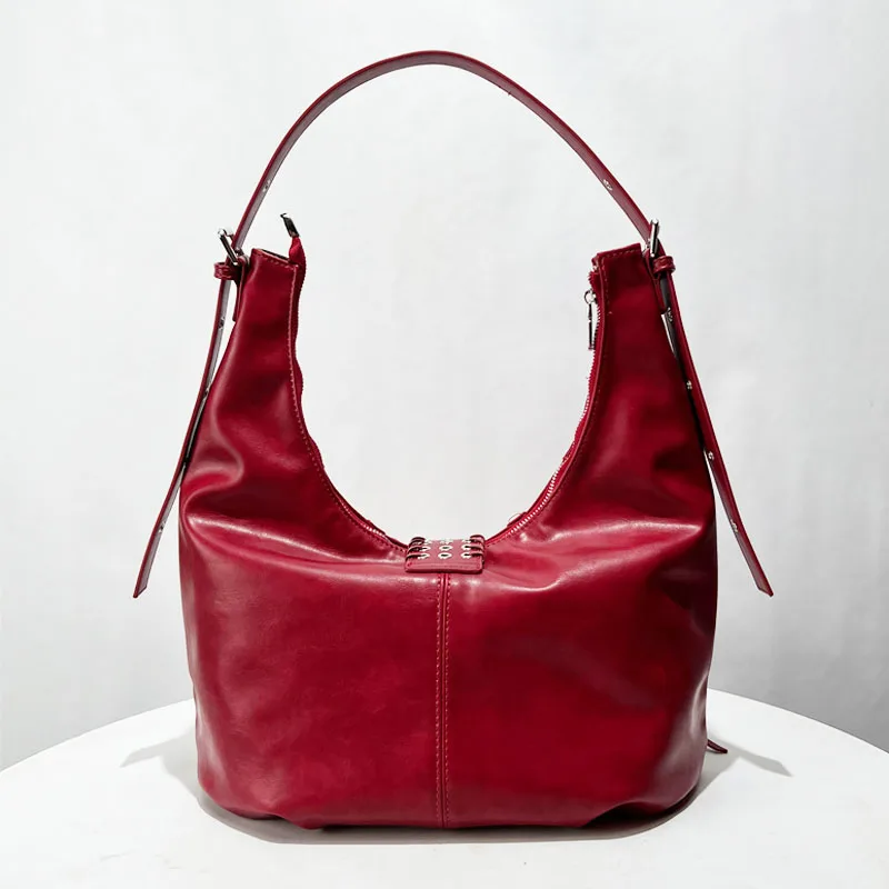 Мото и байкерские сумки с заклепками для женщин роскошные дизайнерские кошельки