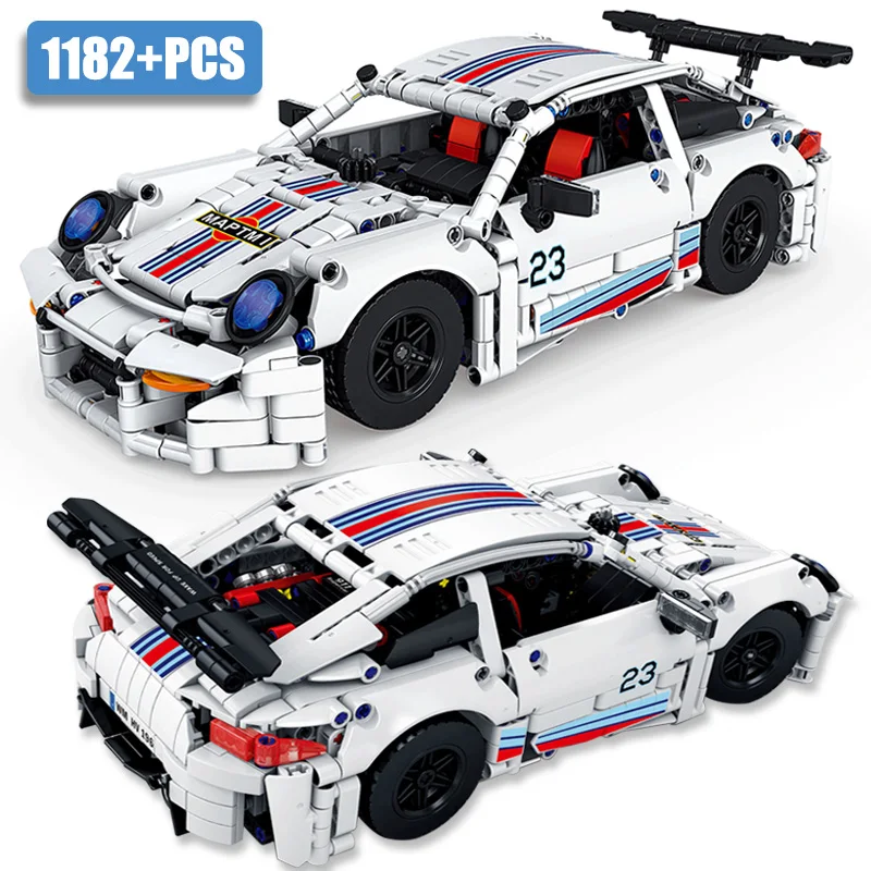 

High-tech Expert 1182pcs City Classic SR Super Car Racing Car Building Blocks Retro Sport Vehicle Bricks Toys For Kids Boy Gifts