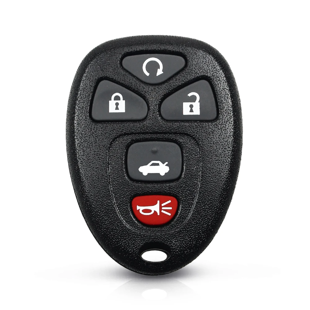 Брелок для дистанционного запуска автомобиля KEYYOU, чехол для ключа для Buick и Chevrolet GMC с 5 кнопками