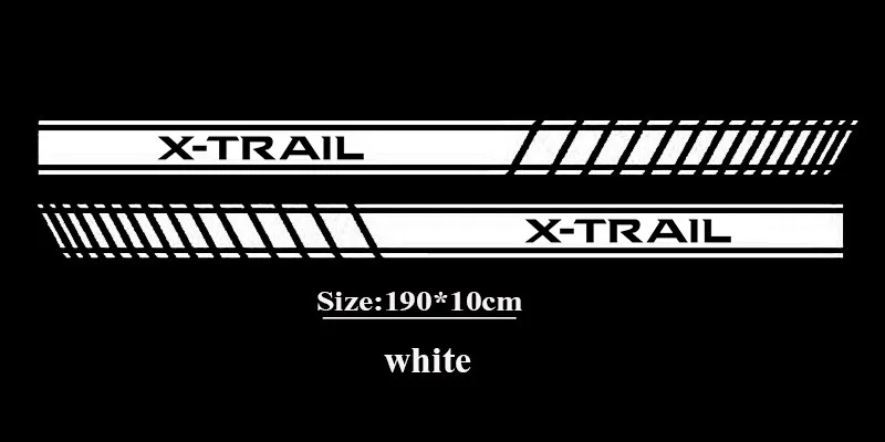 

Наклейка на кузов автомобиля KK для Nissan X Trail X-trail T30 T31 T32, 2 шт., автомобильные аксессуары