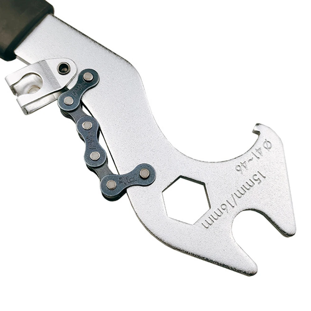 

Pedal Wrench Bicycle Wrench 15mm 15mm Opening Bike Bottom Bracket Freewheel Tool Bicycle Pedal Crank Bolt Multifunction Wrench