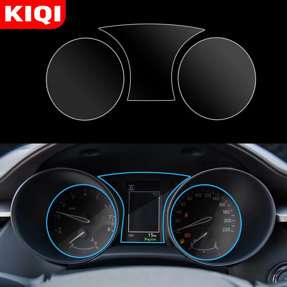 KIQI-Protector de pantalla para Panel de instrumentos de coche, película protectora de...