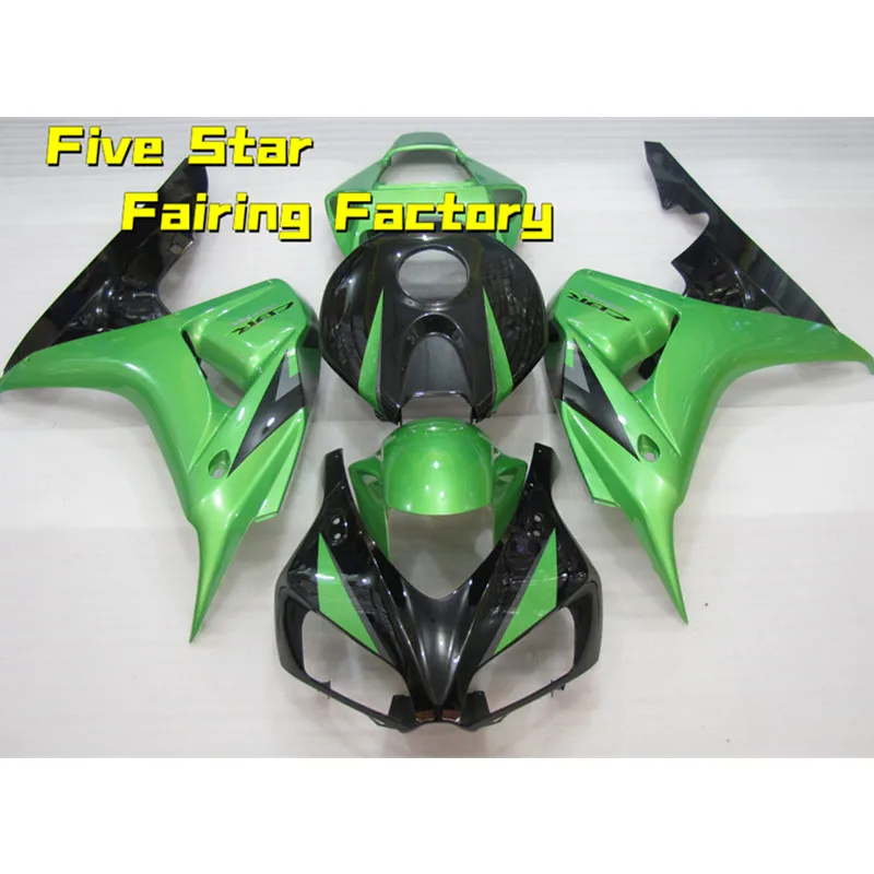 

Motorcycle Fairing Kit For Honda CBR 1000 RR 2006 2007 Bodywork CBR1000RR 06 07 Injection 1000RR CBR1000 Pearl Green Black