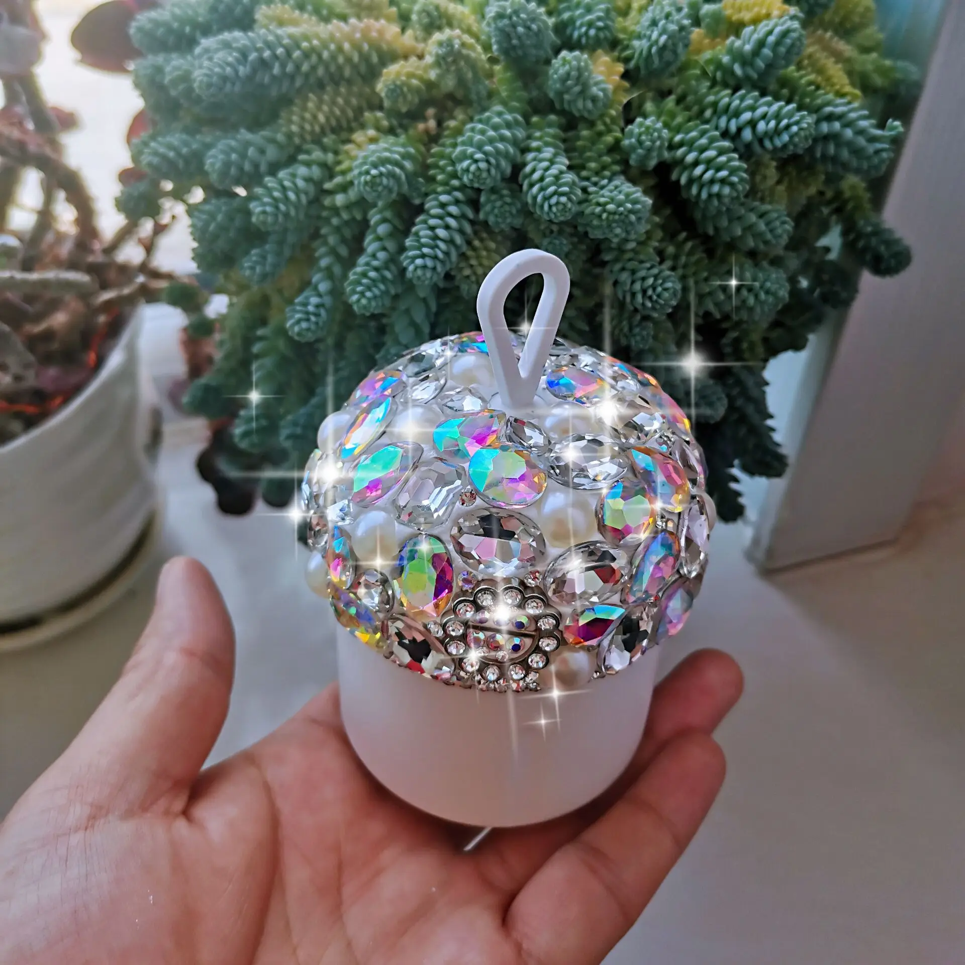 Роскошная прозрачная косметическая губка Пыленепроницаемая коробка для