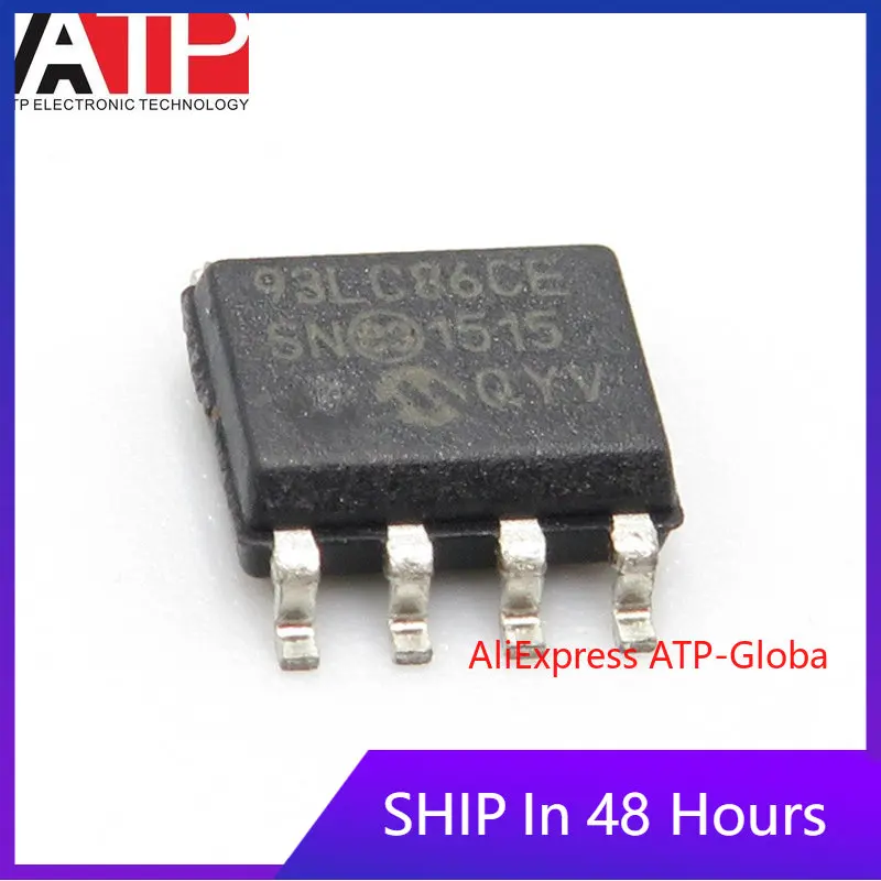 

ATP 1-50 PCS 93LC86C-E/SN SMD SOP-8 93LC86C EEPROM Memory IC-SCM Chip Brand New Original In Stock