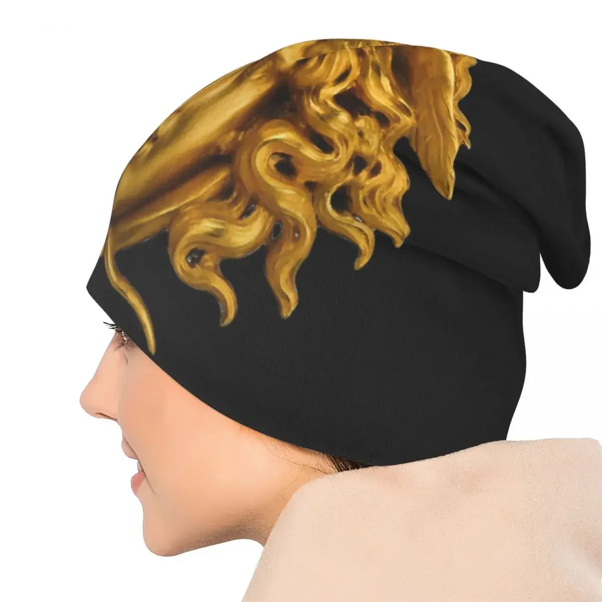 Элегантные и шикарные французские шапки Skullies мифологическая греческая медуза