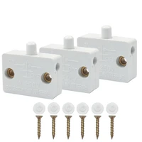 3 sets cabinet wardrobe door light control switch normally open function power switch parts refrigerator door switch