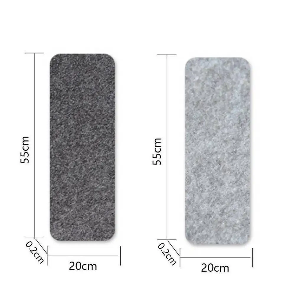 14pcsset stair tread carpet mats self adhesive floor mat door mat step staircase non slip pad protection cover pads home decor free global shipping