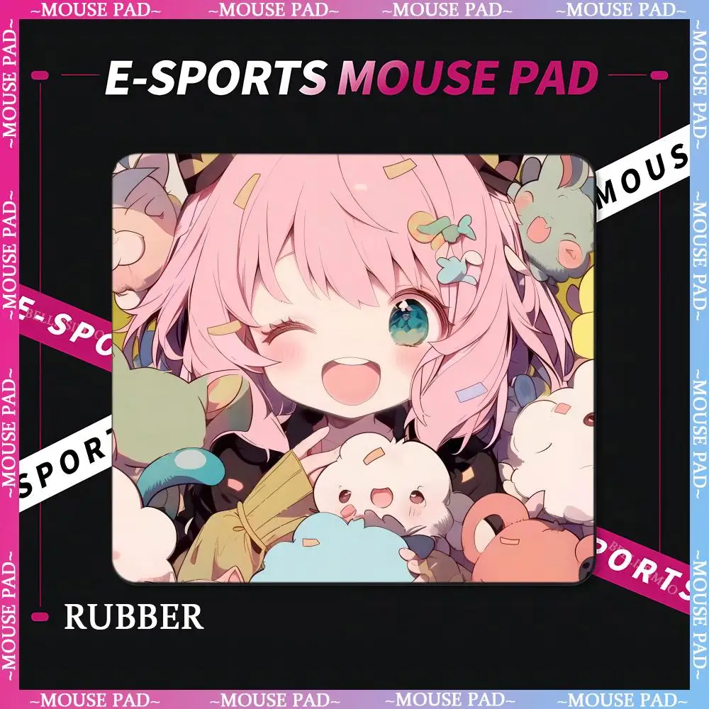 Маленький коврик для мыши в стиле аниме S_Spy X F_Family Kawaii клавиатуры ноутбука